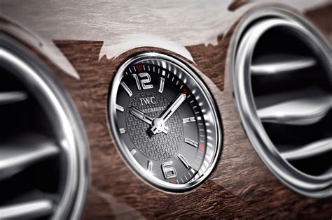 iwc clock mercedes